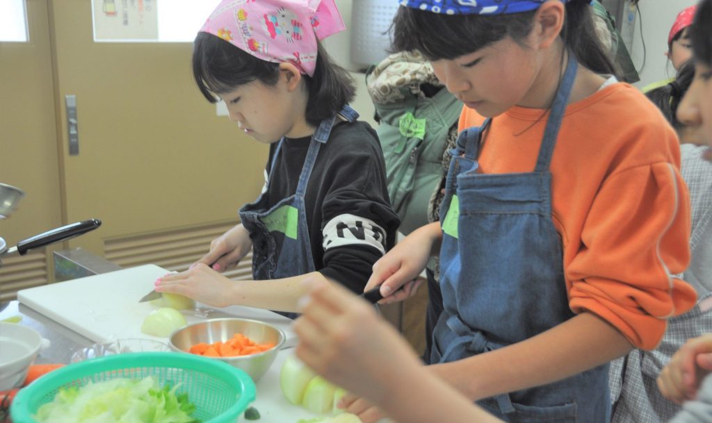 食育イベントの様子